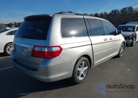 2007 Honda Odyssey Touring from USA, damaged, VIN 5FNRL38867B096030